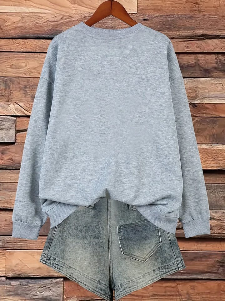 Women's Long Sleeve Hoodie for Autumn and Winter