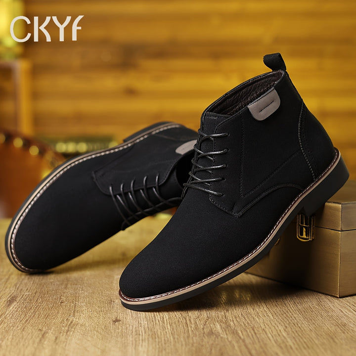 British Style Frosted Short Boots