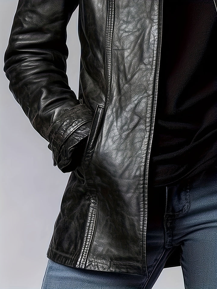 Women's Casual Mid-length Cardigan Jacket Long-sleeve Outerwear