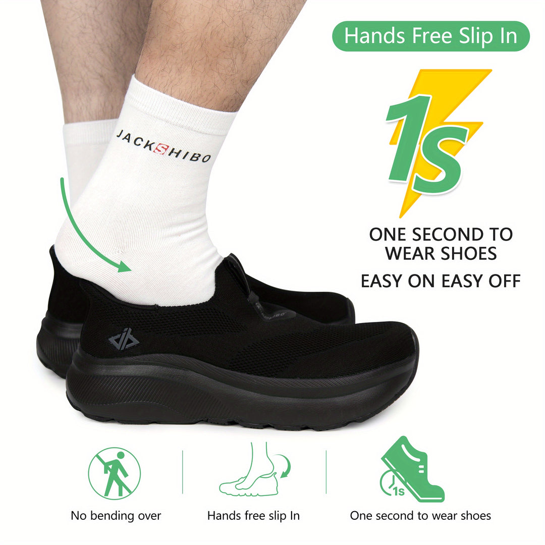 Men's Orthopedic Walking Sneakers with Arch Support