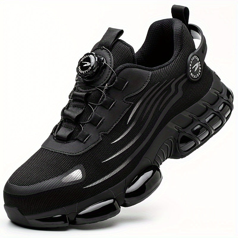 Buttoned Safety Shoes Anti-Crush Anti-Puncture Comfortable Breathable