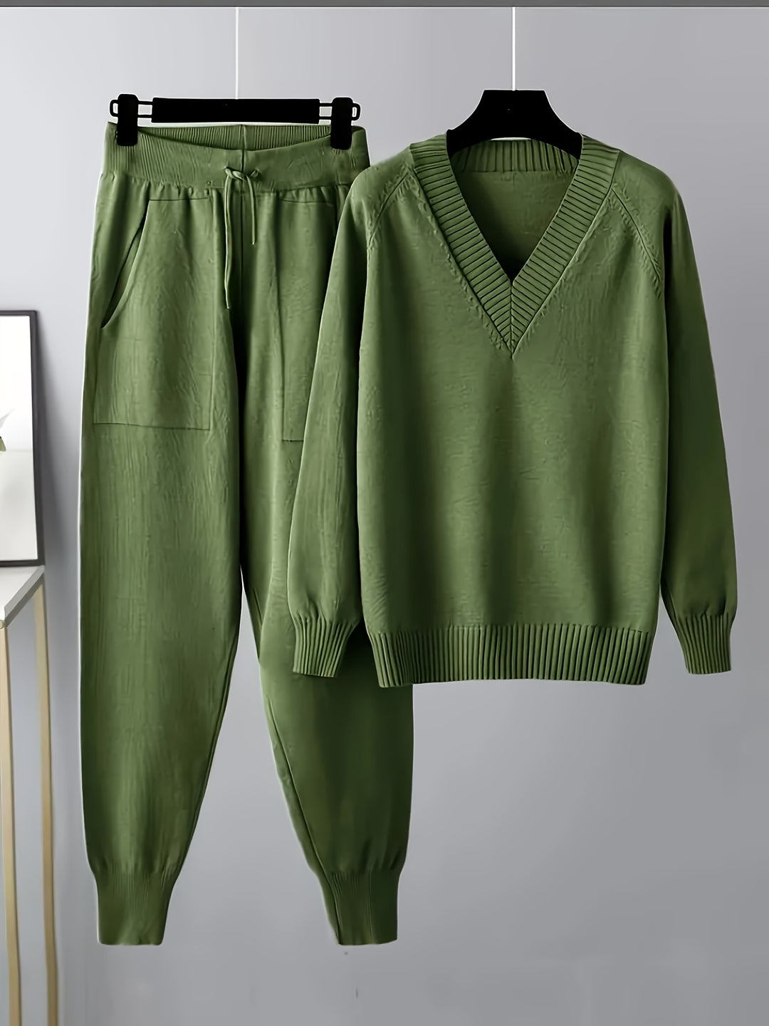 Stylish Ladies Casual Sweater and Pants Set
