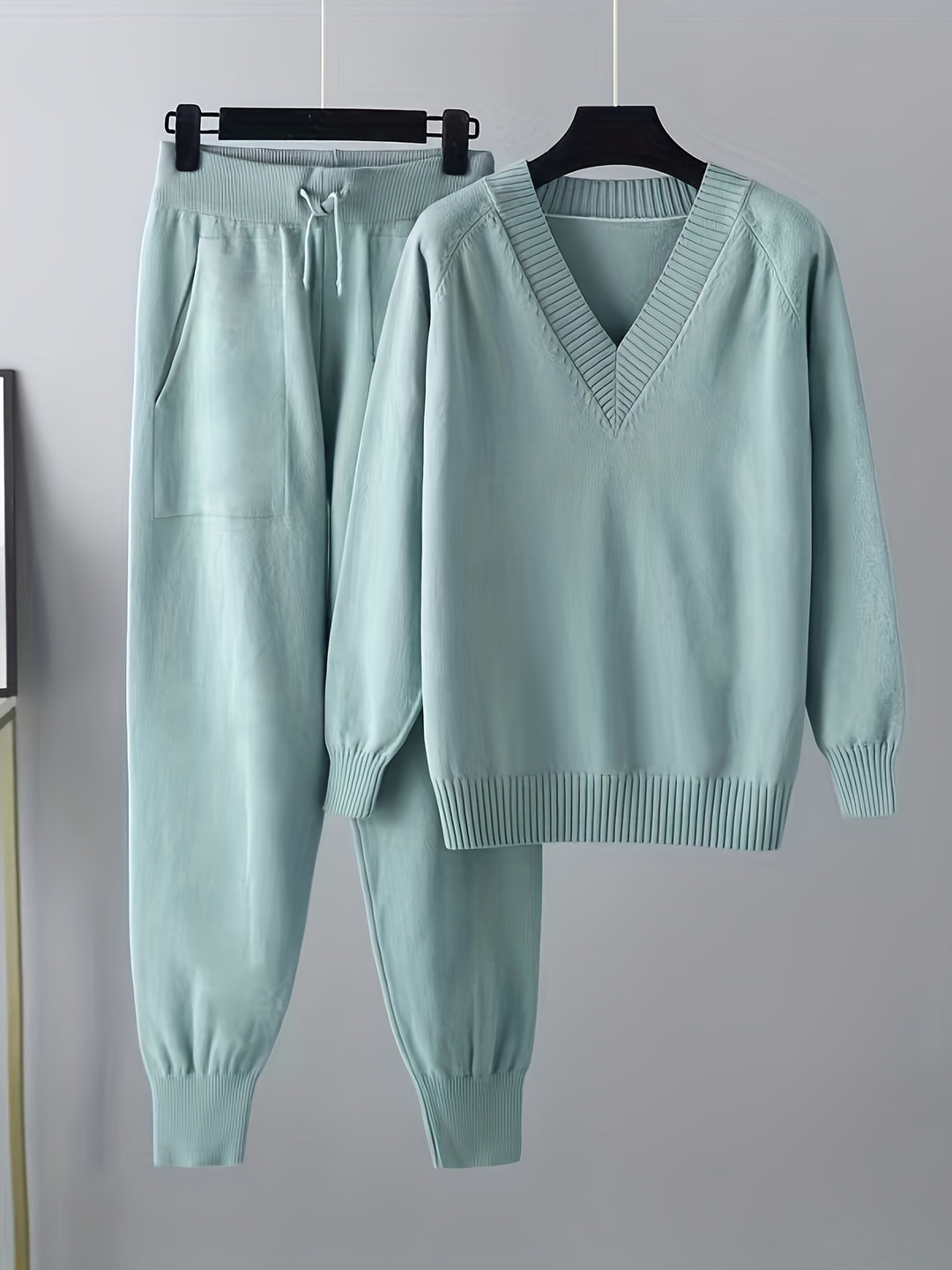 Stylish Ladies Casual Sweater and Pants Set