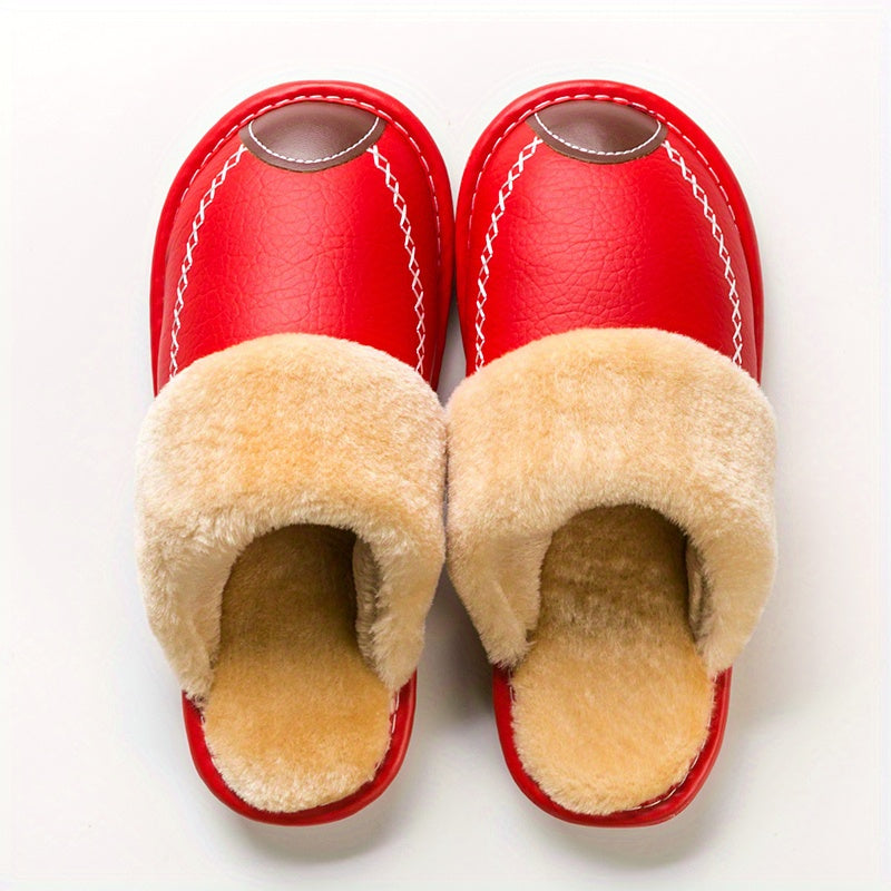 Men's Slip-On Slippers Indoor Comfort Soft Sole Winter House Shoes