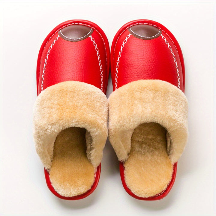 Men's Slip-On Slippers Indoor Comfort Soft Sole Winter House Shoes