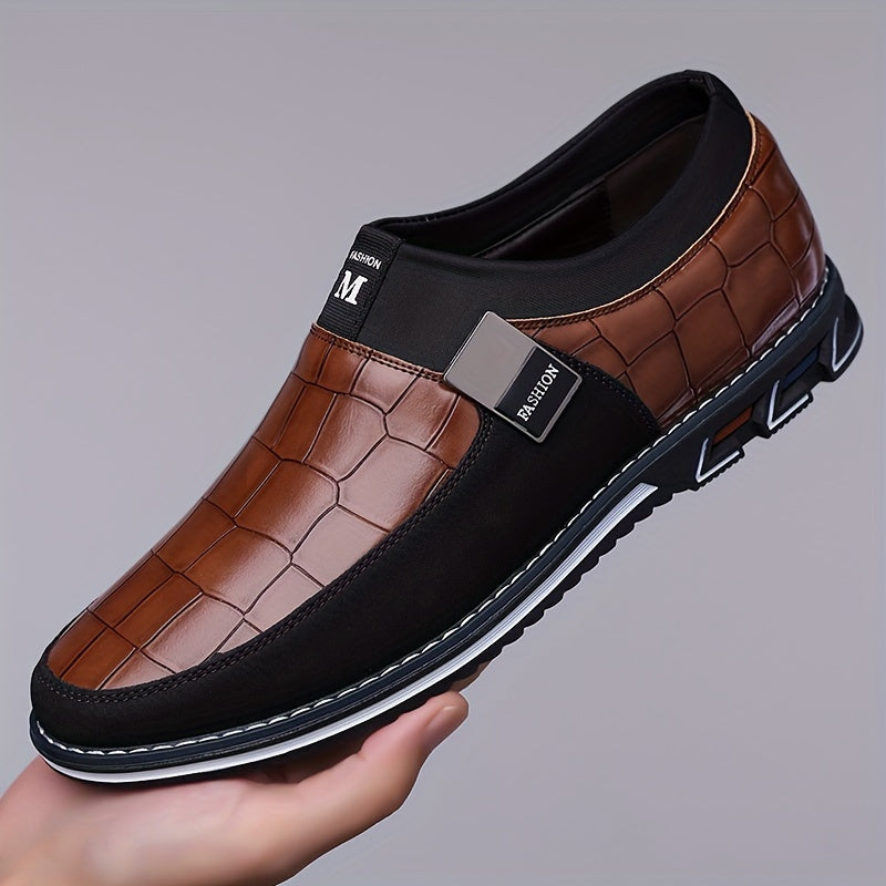 Men's Stylish Business Loafers Slip-Resistant Footwear