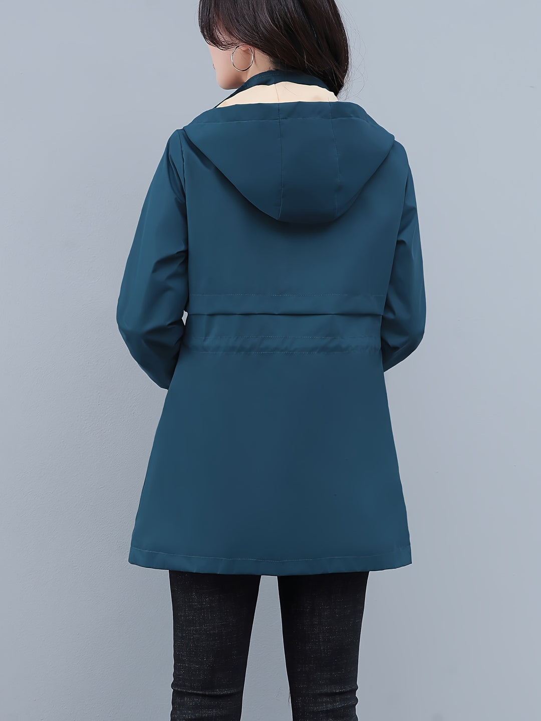 Double-sided Wearable Windbreaker Jacket Women's Fashionable Coat