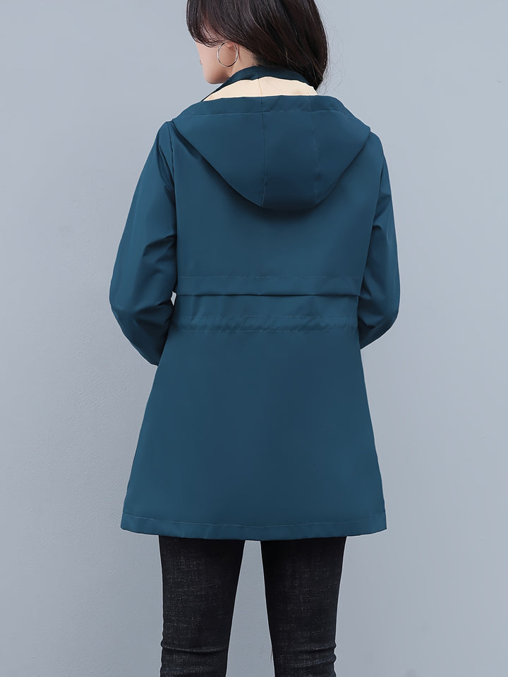 Double-sided Wearable Windbreaker Jacket Women's Fashionable Coat