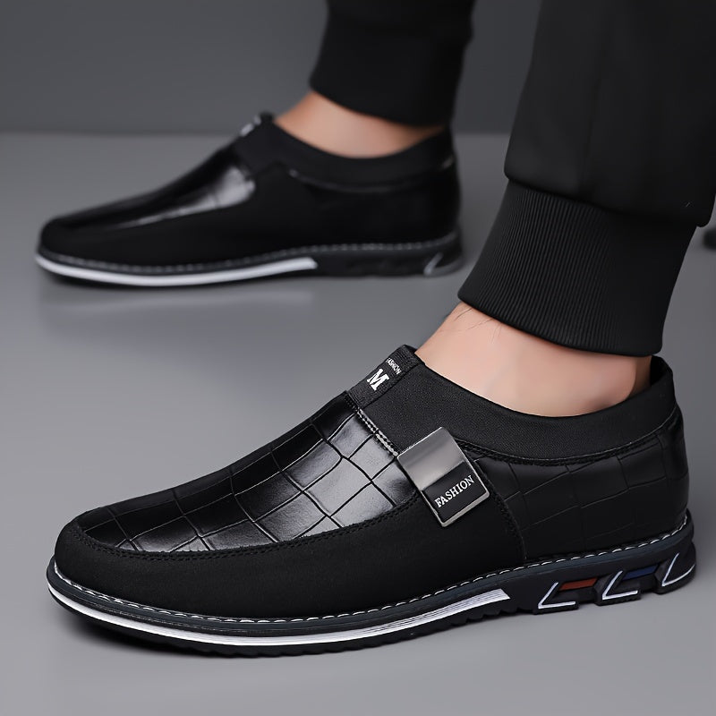 Men's Stylish Business Loafers Slip-Resistant Footwear