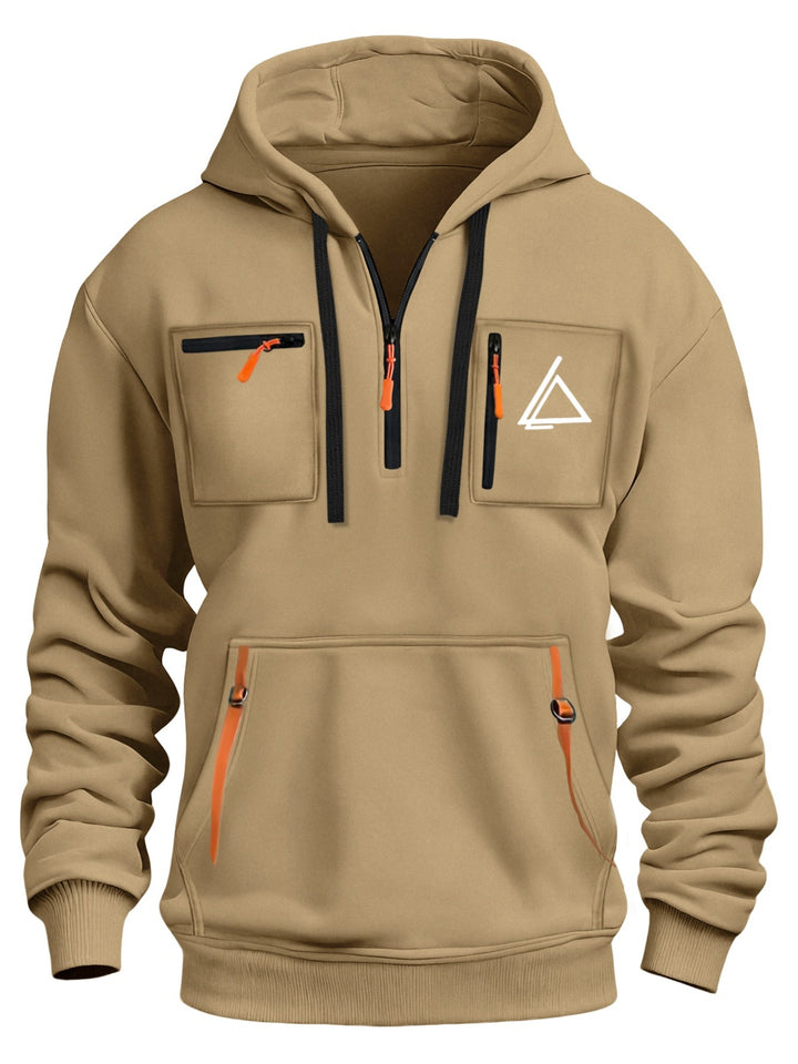 Men's Casual Printed Hoodie Fashion Sweatshirt Outdoor Sports