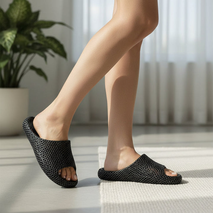 3D Printed Waterproof Slippers for Indoor And Outdoor Comfort-B Unique Fashions