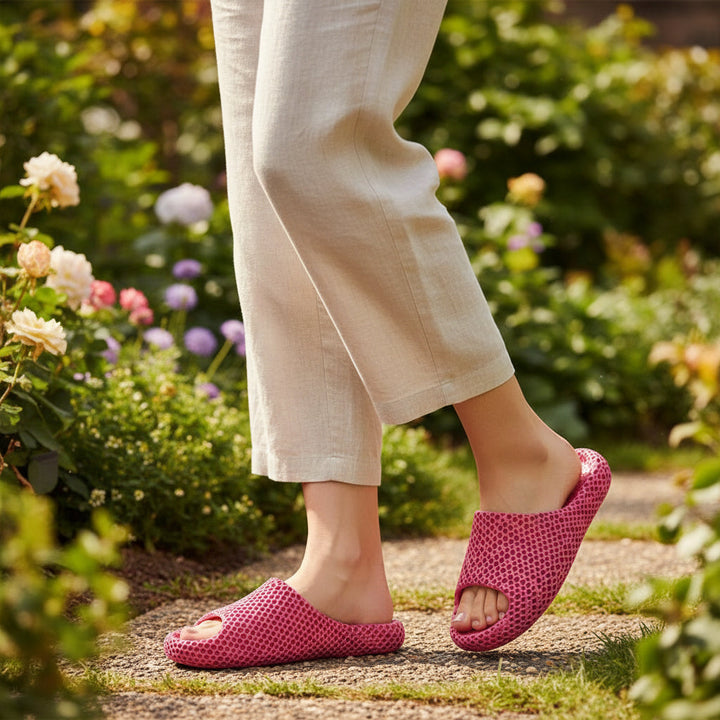 3D Printed Waterproof Slippers for Indoor And Outdoor Comfort-B Unique Fashions