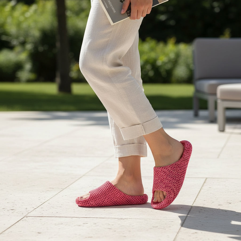 3D Printed Waterproof Slippers for Indoor And Outdoor Comfort-B Unique Fashions