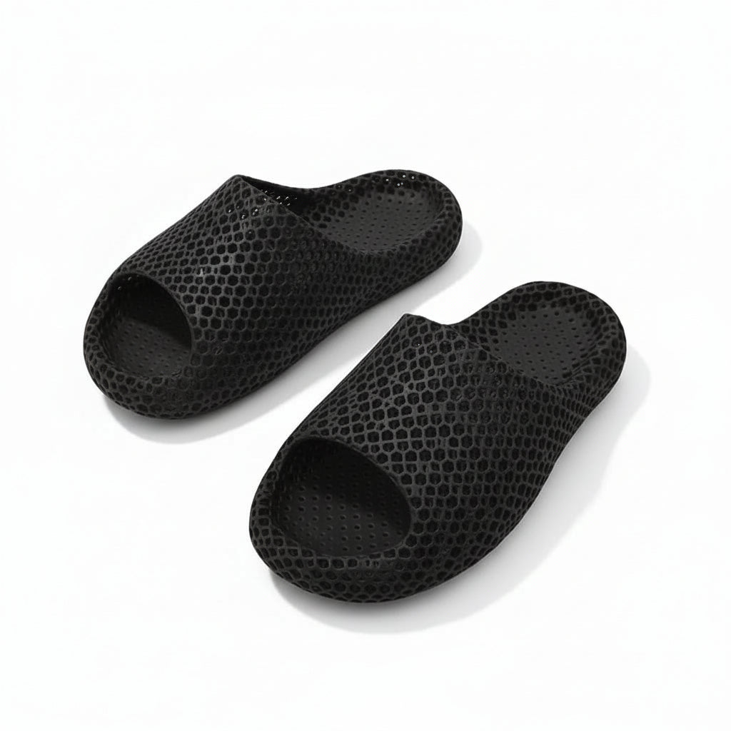 3D Printed Waterproof Slippers for Indoor And Outdoor Comfort-B Unique Fashions