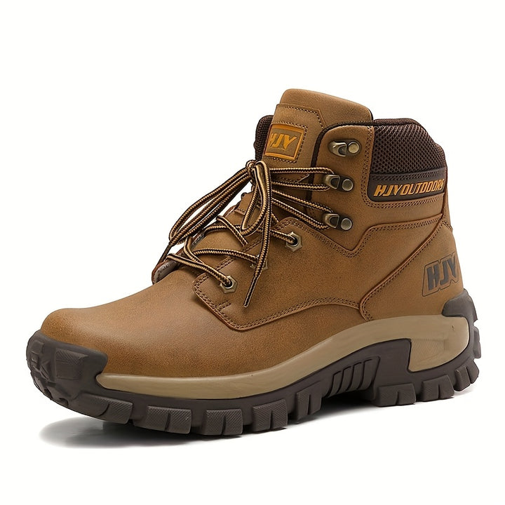 Men's Mid-Top Outdoor Work Boots Tactical Hiking Training Shoes