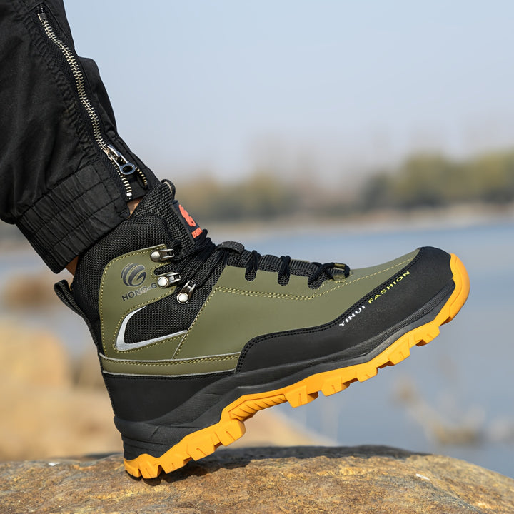 Men's Steel Toe Safety Shoes, Anti Smash Puncture Work Boots