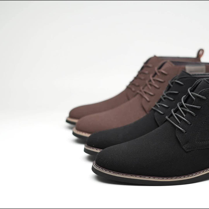 British Style Frosted Short Boots