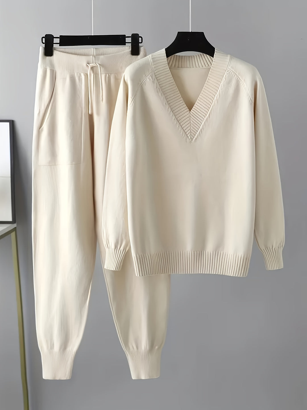 Stylish Ladies Casual Sweater and Pants Set