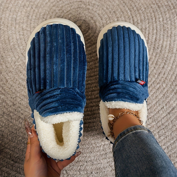 Winter Thermal Anti-Slip Slippers Boots for Women