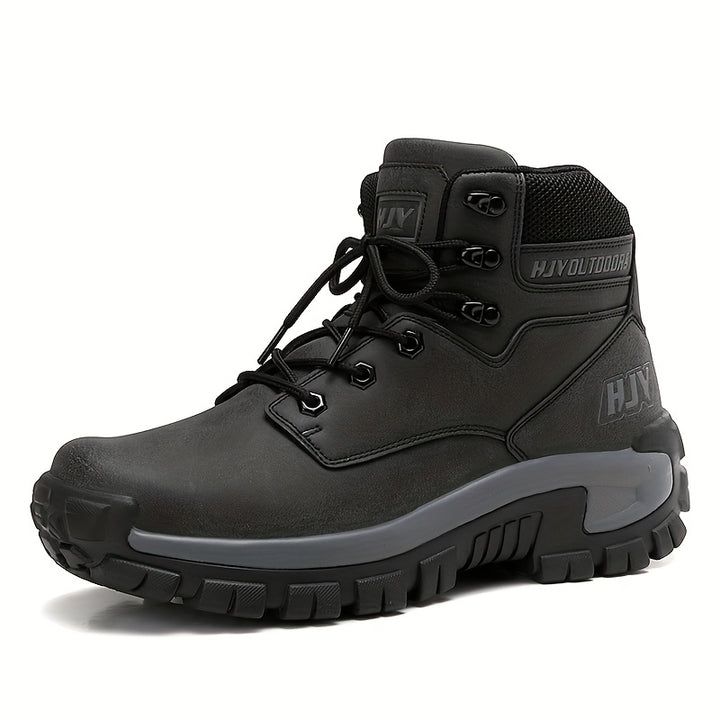 Men's Mid-Top Outdoor Work Boots Tactical Hiking Training Shoes