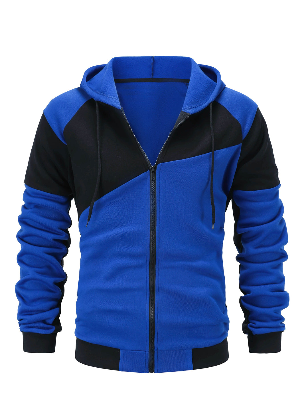 Men's Sports Set - Long Sleeve Hooded Jacket and Jogging Pants