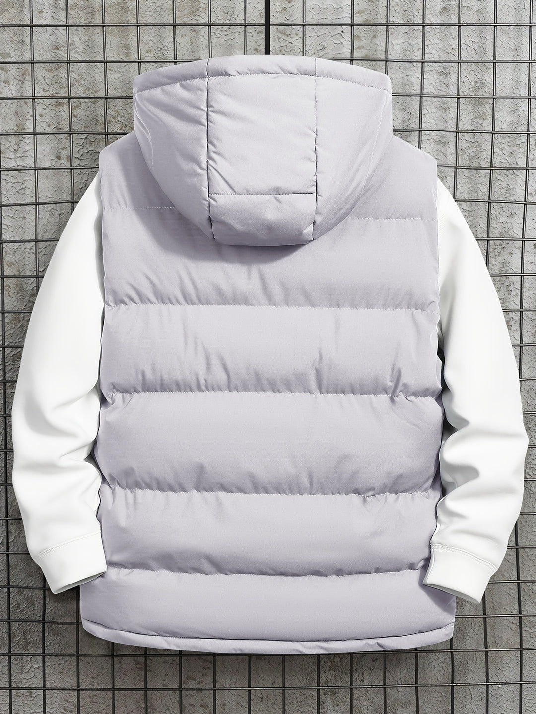 Men's Hooded Vest Thickened Lightweight Stylish Casual Wear