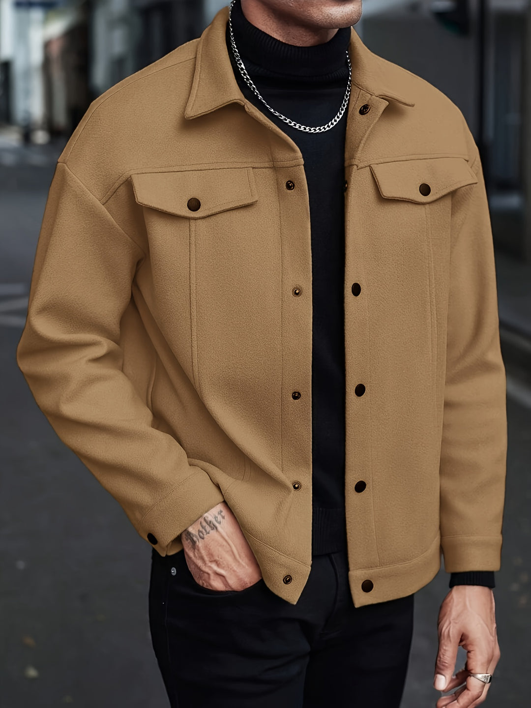 Men's Fashion Casual Jacket Coat