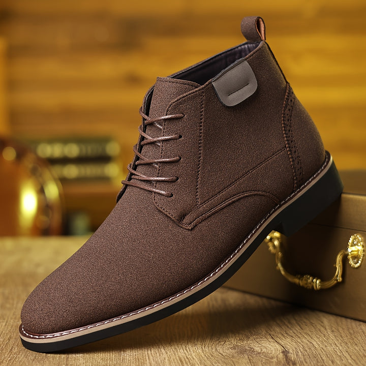 British Style Frosted Short Boots