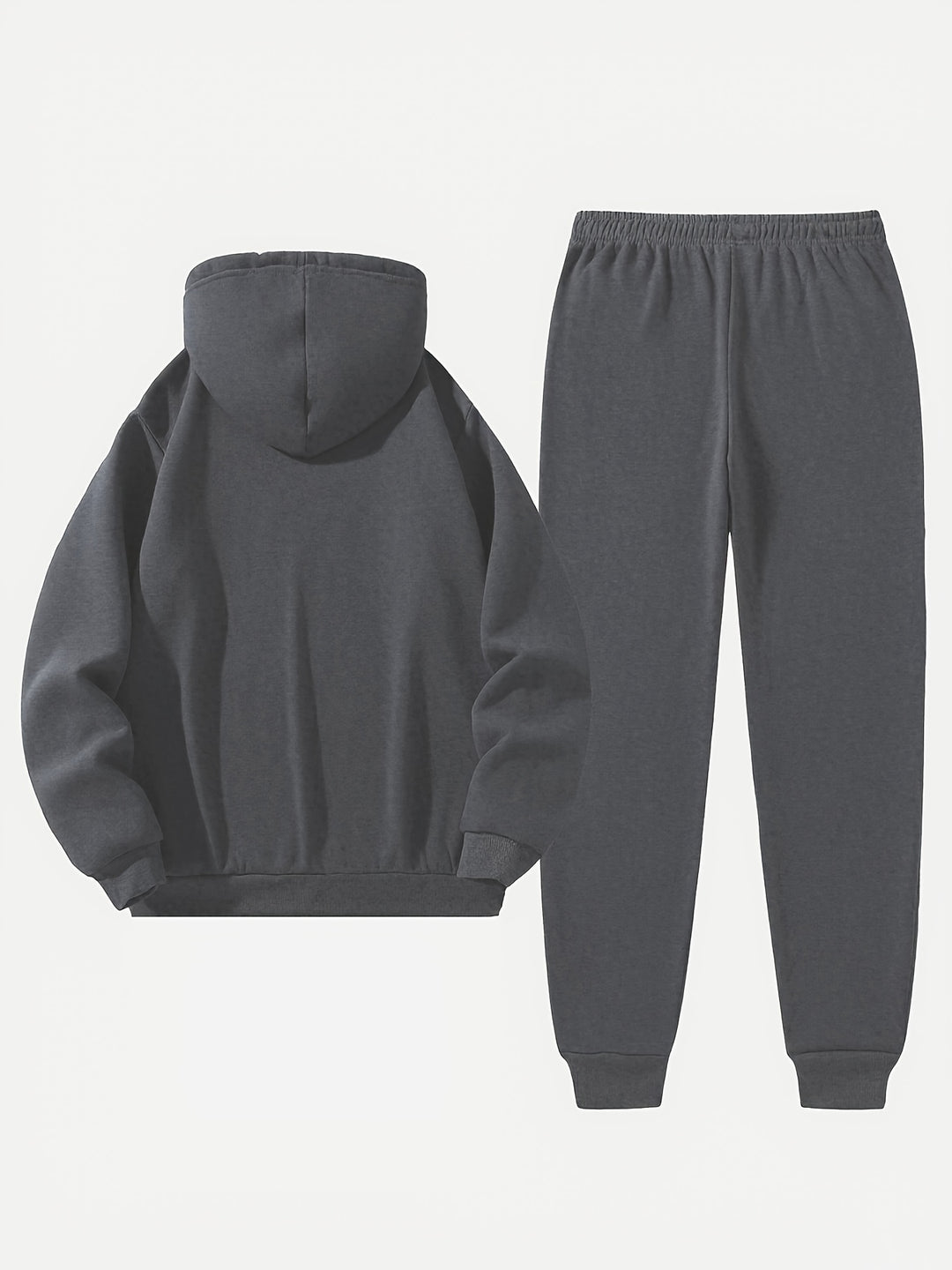 Men's Casual Hoodie and Jogger Pants Set Sportswear Outfit