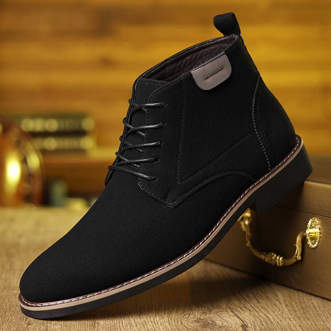 British Style Frosted Short Boots