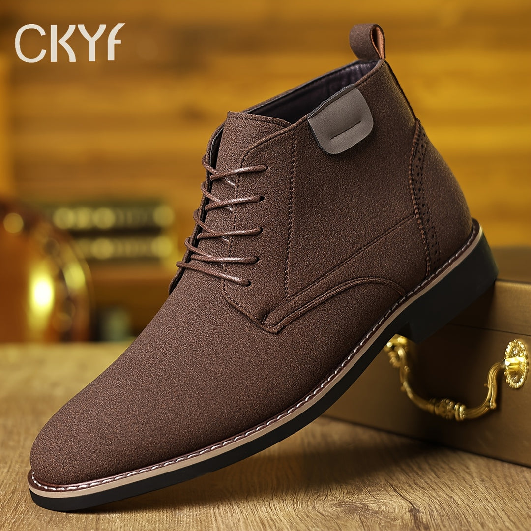 British Style Frosted Short Boots