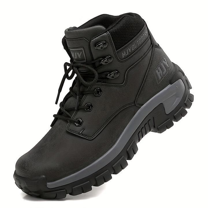 Men's Mid-Top Outdoor Work Boots Tactical Hiking Training Shoes