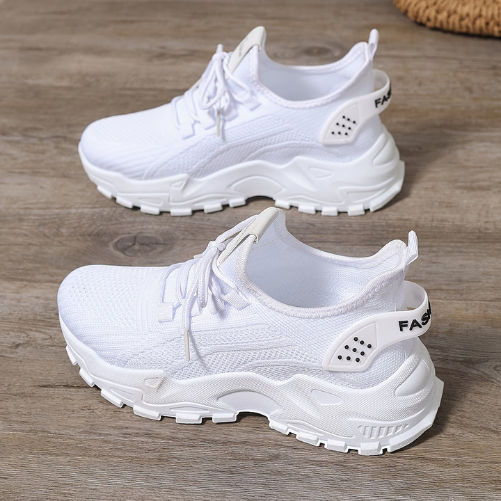 Women's Fashion Knit Sneakers Casual Lightweight Walking Shoes