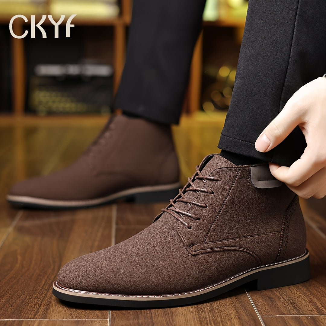 British Style Frosted Short Boots