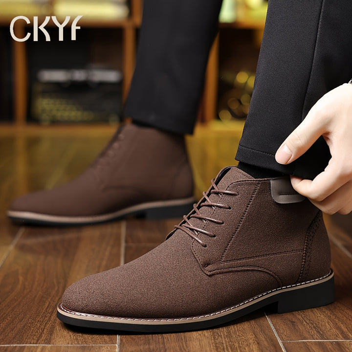 British Style Frosted Short Boots
