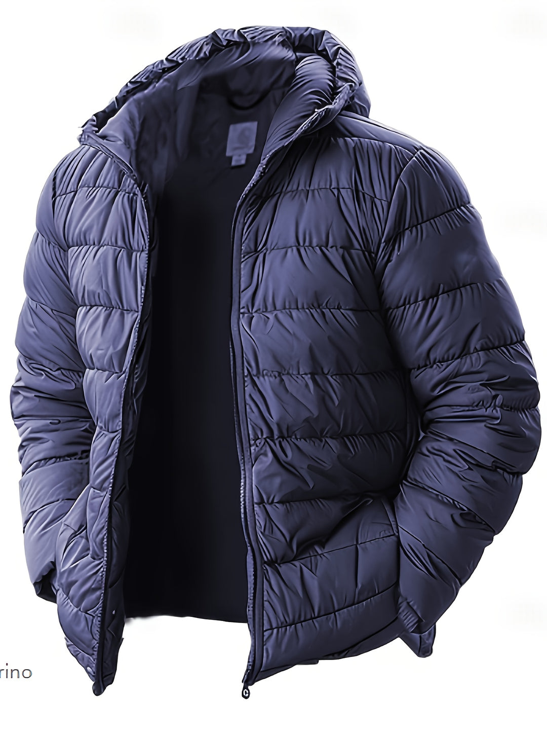 Men's Hooded Windproof Quilted Jacket
