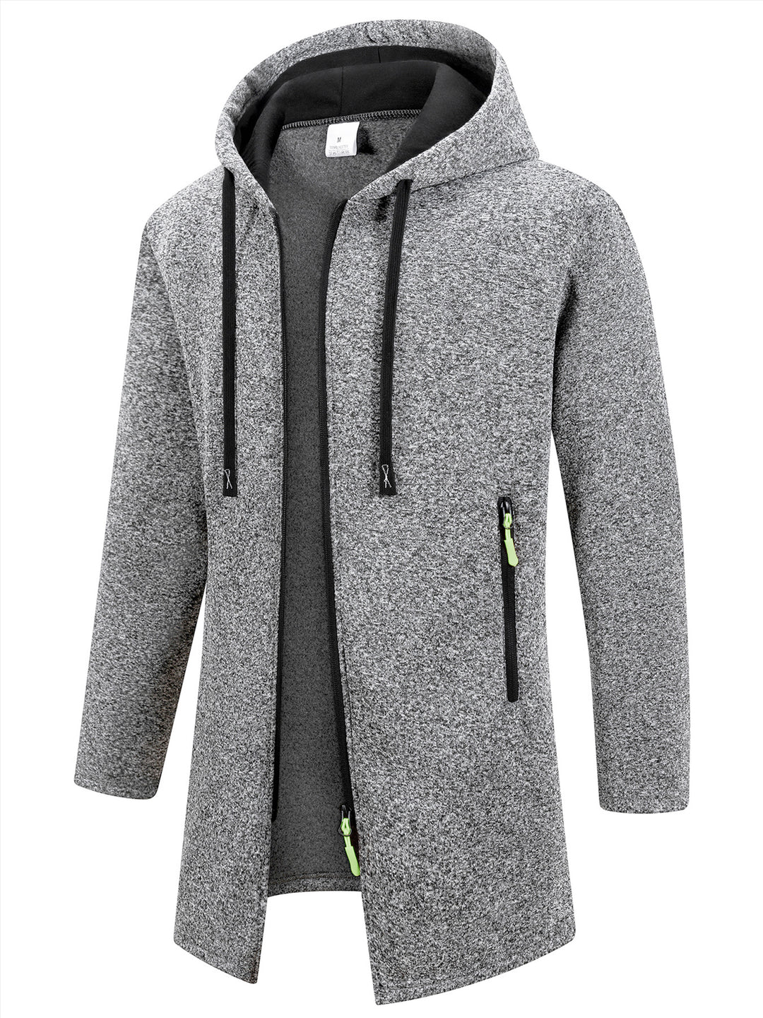 Men's Casual Sports Outfit Two-Piece Set with Hooded Jacket and Pants