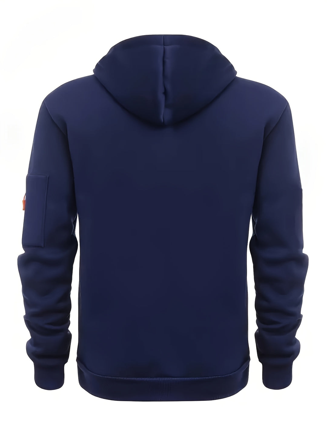 Men's Casual Zipper Hoodie with Kangaroo Pocket