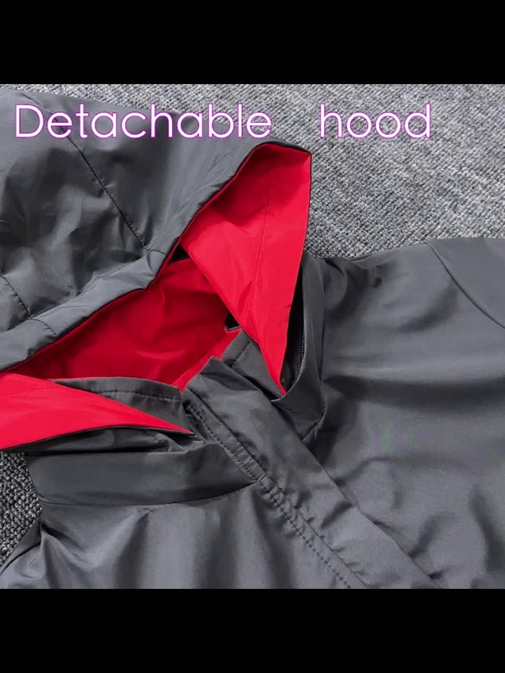 Double-sided Wearable Windbreaker Jacket Women's Fashionable Coat