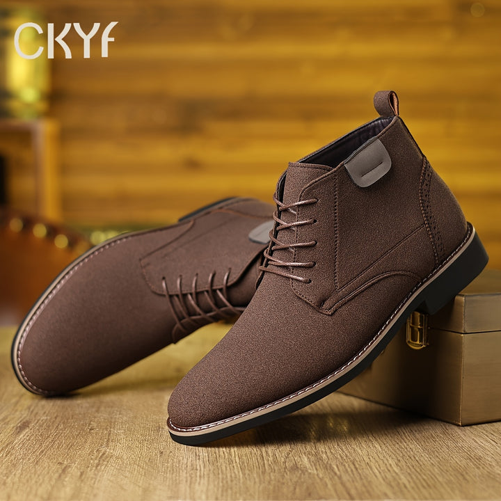 British Style Frosted Short Boots