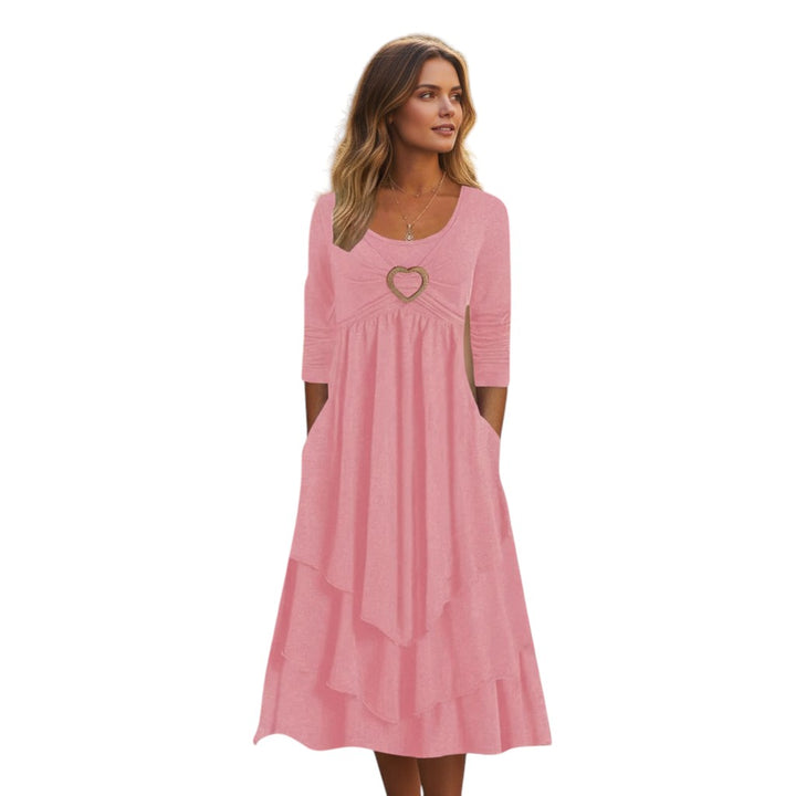 B Unique Fashions - Autumn Maxi Dress for Women-STYLAAR-B Unique Fashions