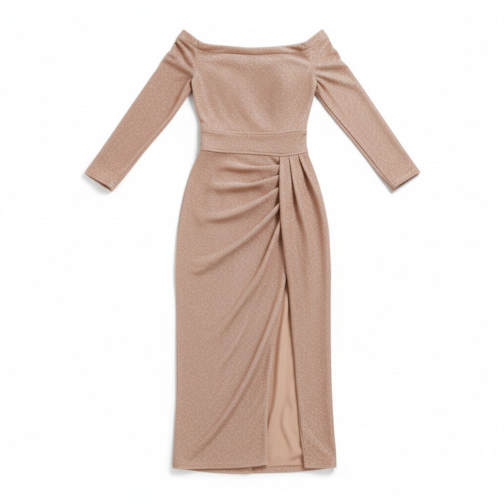 B Unique Fashions Elegant Autumn Party Dress for Women-B Unique Fashions