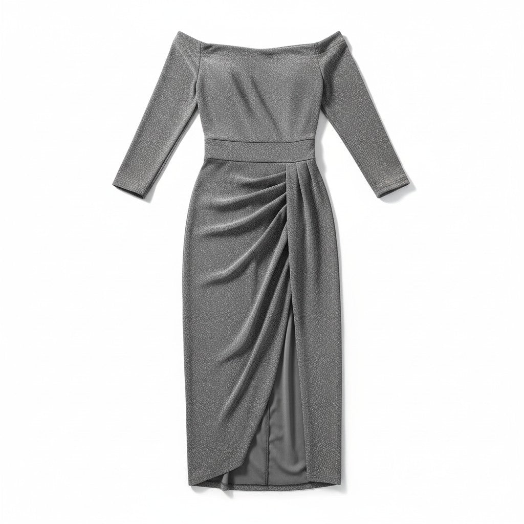 B Unique Fashions Elegant Autumn Party Dress for Women-B Unique Fashions