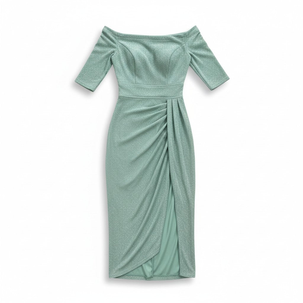 B Unique Fashions Elegant Autumn Party Dress for Women-B Unique Fashions