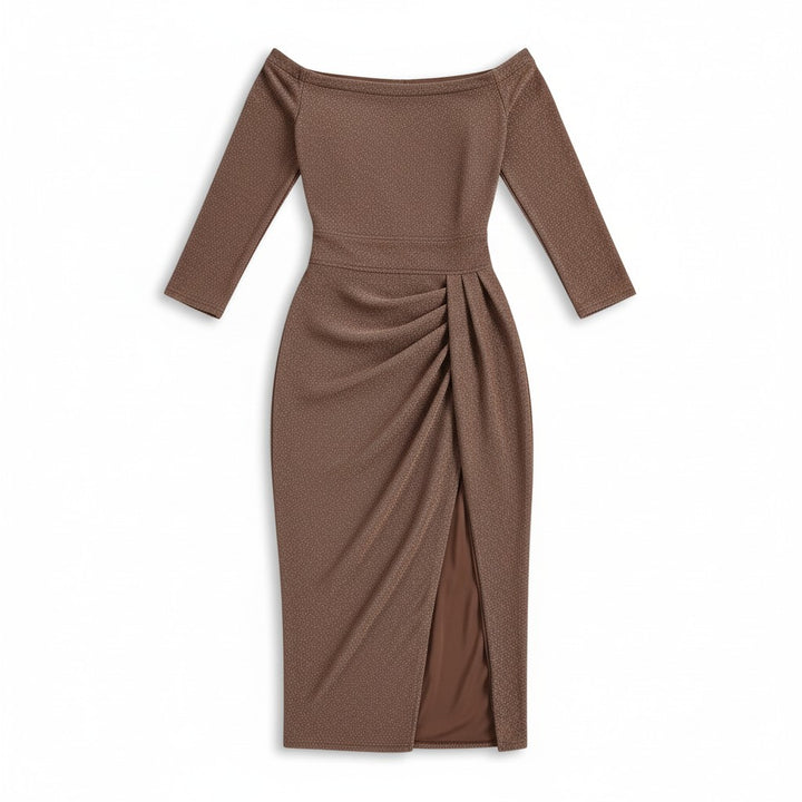 B Unique Fashions Elegant Autumn Party Dress for Women-B Unique Fashions