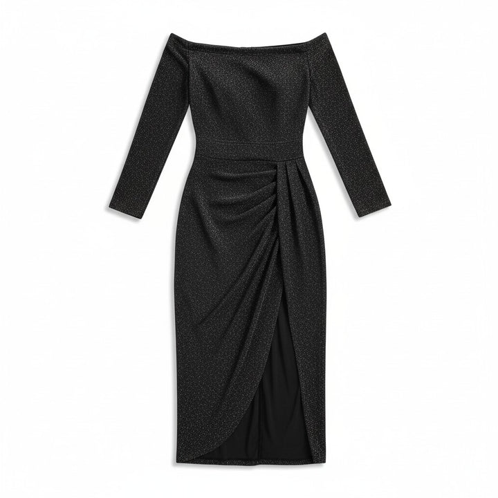 B Unique Fashions Elegant Autumn Party Dress for Women-B Unique Fashions