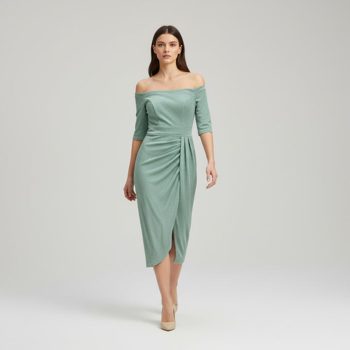 B Unique Fashions Elegant Autumn Party Dress for Women-B Unique Fashions