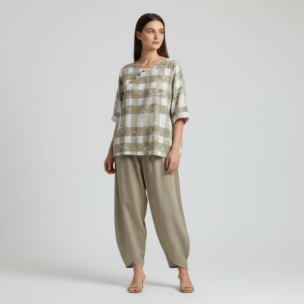 B Unique Fashions Elegant Autumn Two-Piece Fashion Set-B Unique Fashions