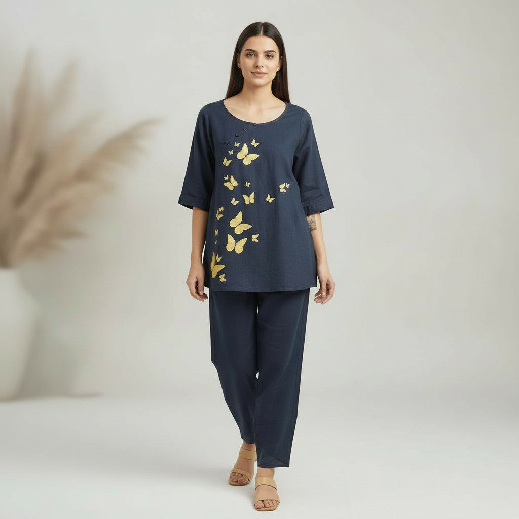 B Unique Fashions Elegant Autumn Two-Piece Fashion Set-B Unique Fashions