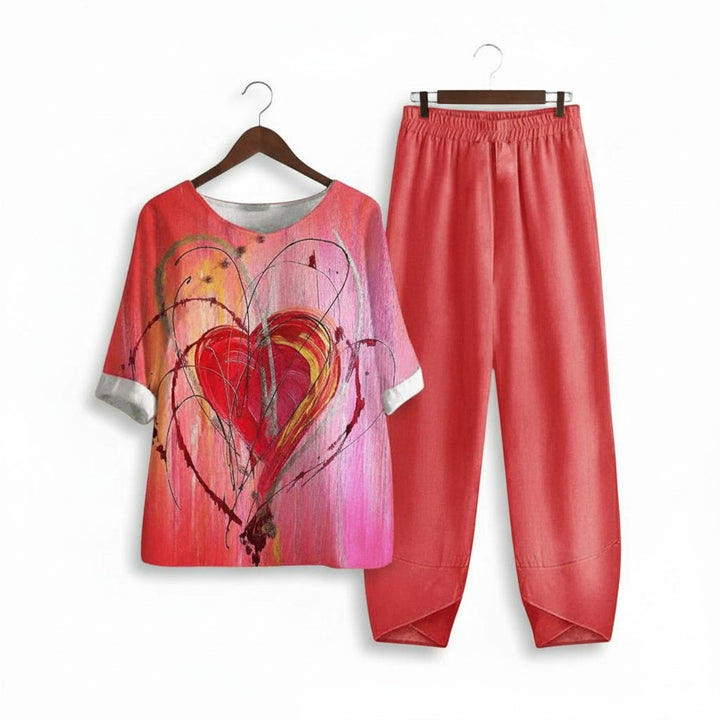 B Unique Fashions Elegant Autumn Two-Piece Fashion Set-B Unique Fashions